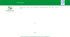 Desktop Screenshot of greenvisionindia.com